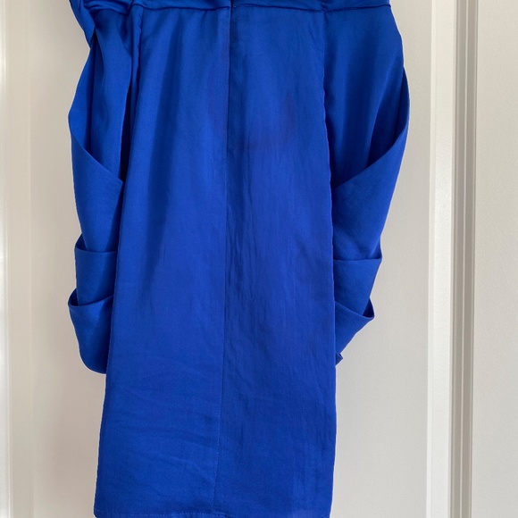 BCBG Royal Blue Tulip Skirt - Picture 3 of 5